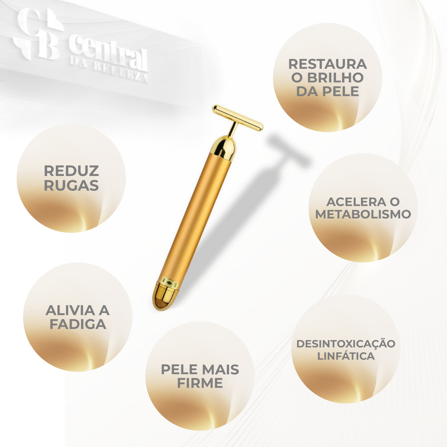 GoldenSkin Facial Massager