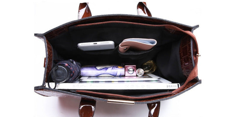 Leather Shoulder Bag for Women