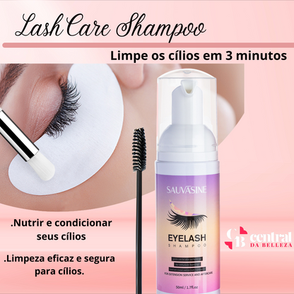 LashCare - Eyelash Cleaning Kit with FREE Pouch