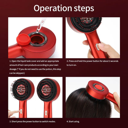 Vibrant Hair Therapy styling tools